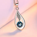 REAL SOLID SILVER 925 Classic Sterling Silver Necklace & Pendant Accent-033