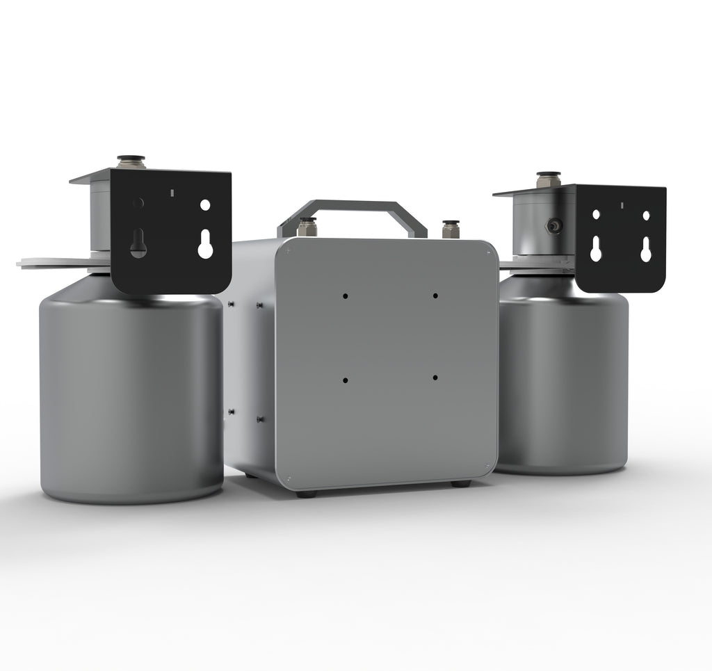 Commercial Large Space for HVAC Smart Aroma Diffuser Scenting Dual Bottle System Bluetooth