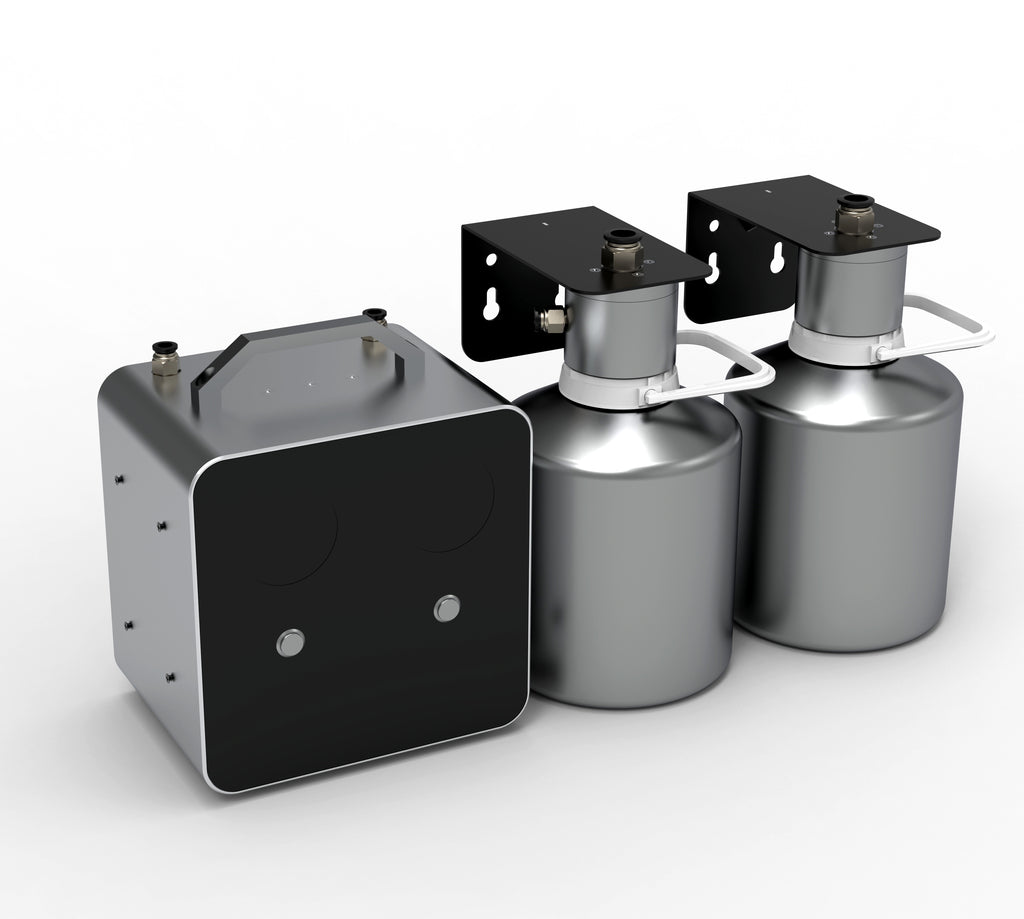 Commercial Large Space for HVAC Smart Aroma Diffuser Scenting Dual Bottle System Bluetooth