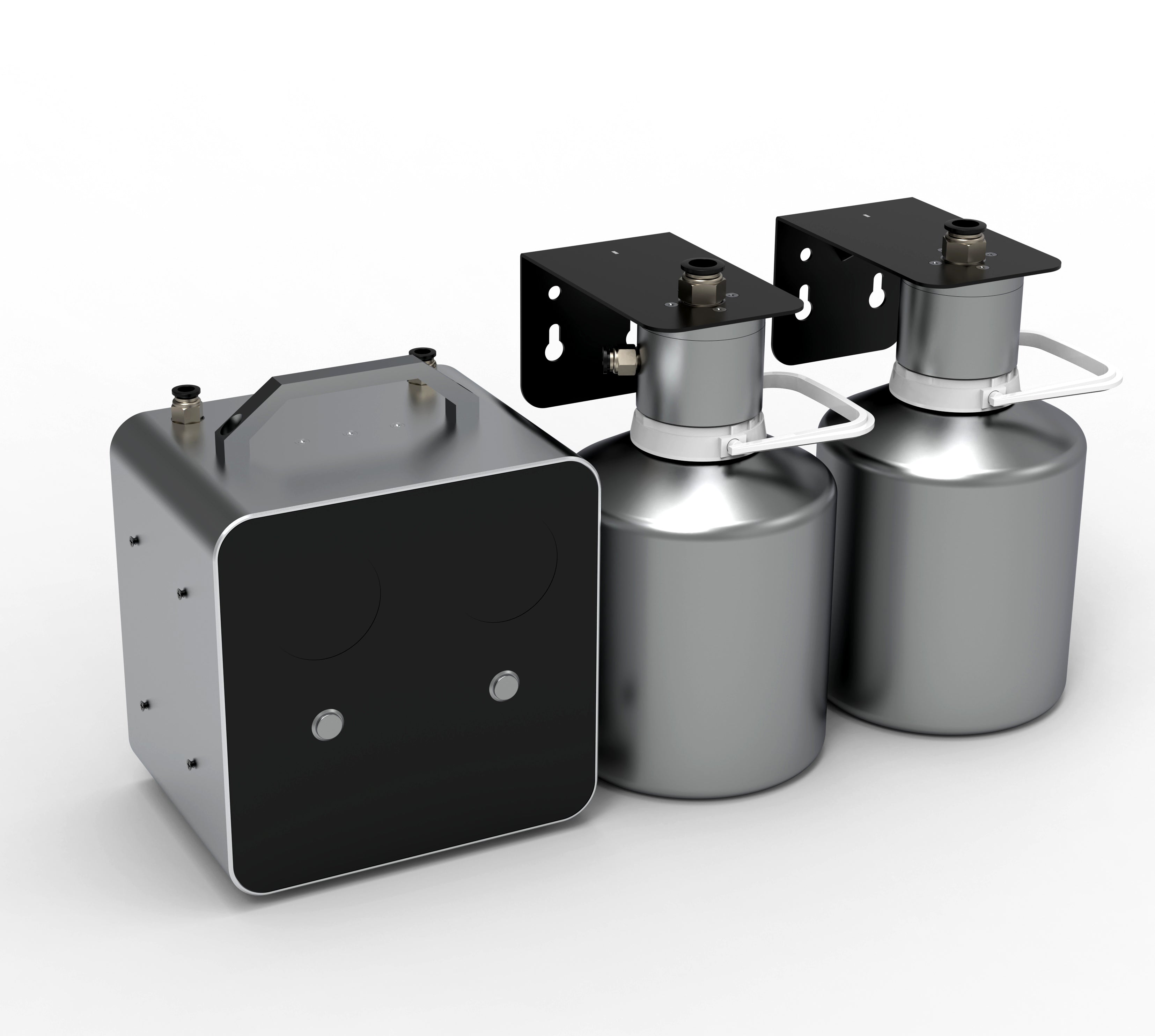 Commercial Large Space for HVAC Smart Aroma Diffuser Scenting Dual Bottle System Bluetooth