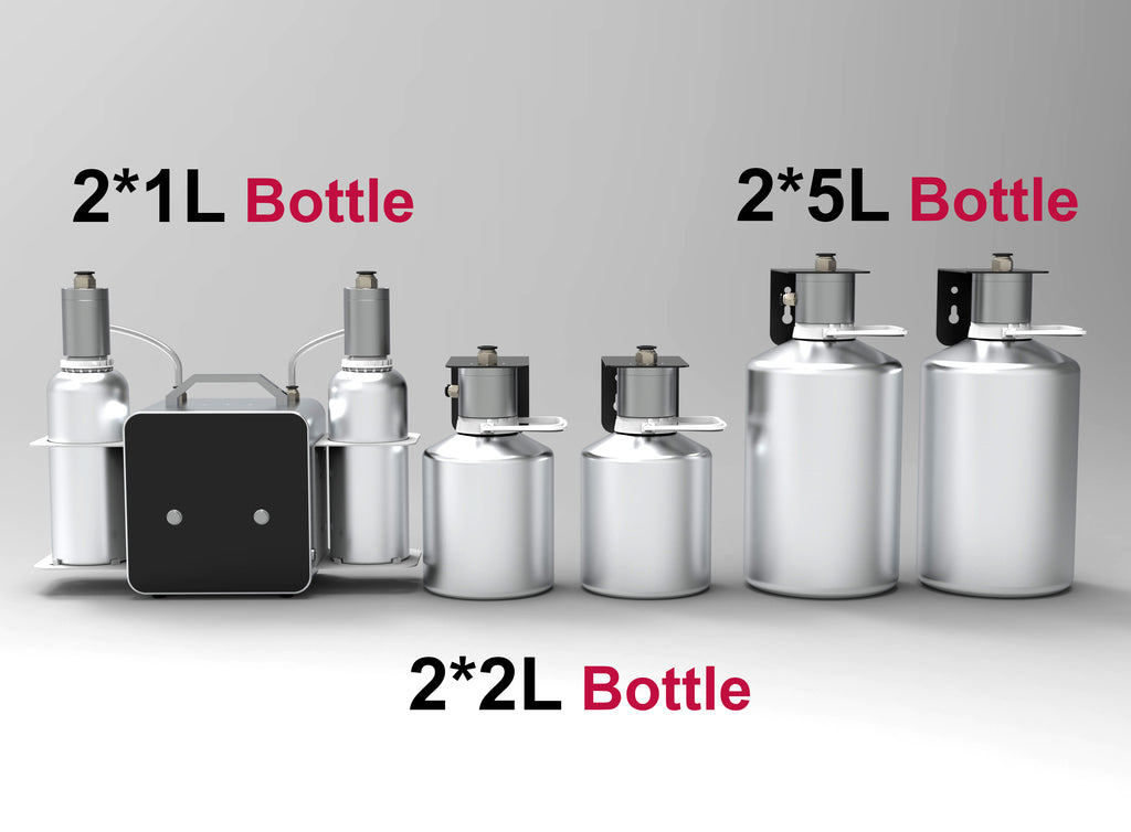 Commercial Large Space for HVAC Smart Aroma Diffuser Scenting Dual Bottle System Bluetooth