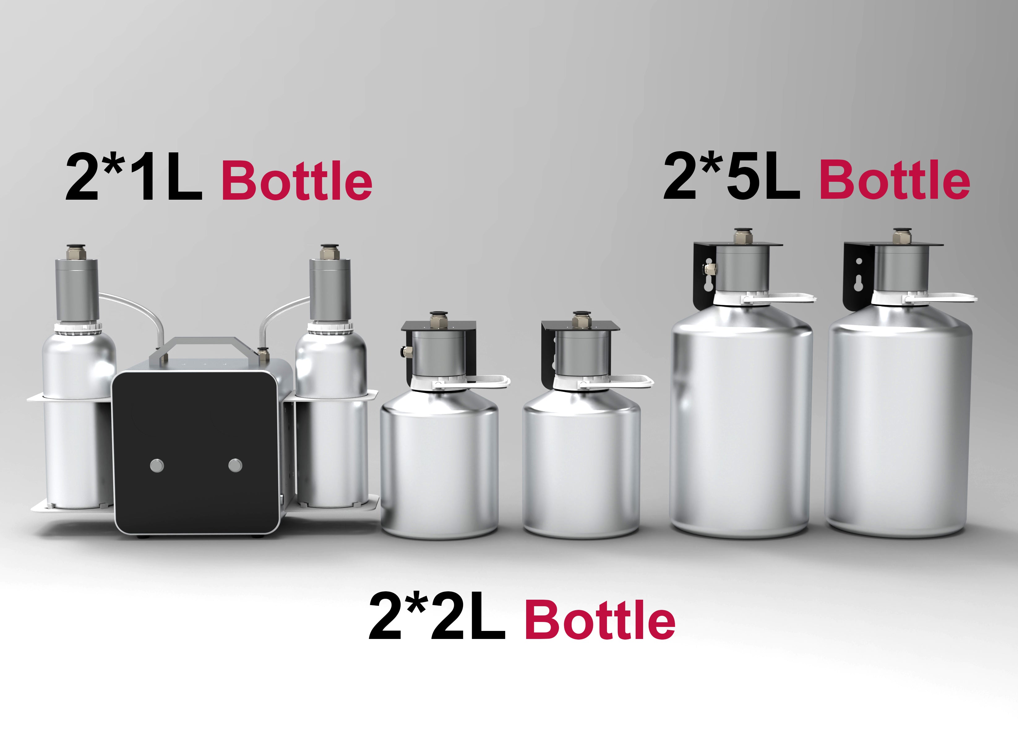Commercial Large Space for HVAC Smart Aroma Diffuser Scenting Dual Bottle System Bluetooth