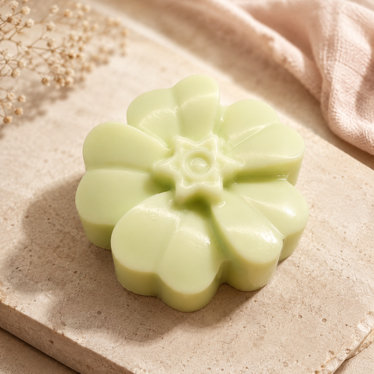 Set of 5 Handmade Floral Soaps | Natural Fragrances & Beautiful Botanical Designs