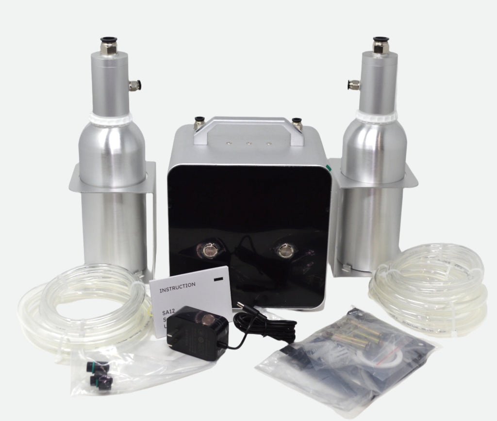 Commercial Large Space for HVAC Smart Aroma Diffuser Scenting Dual Bottle System Bluetooth