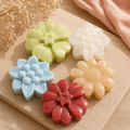 Set of 5 Handmade Floral Soaps | Natural Fragrances & Beautiful Botanical Designs