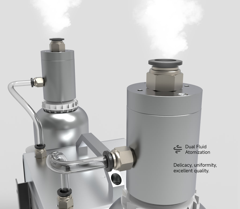 Commercial Large Space for HVAC Smart Aroma Diffuser Scenting Dual Bottle System Bluetooth