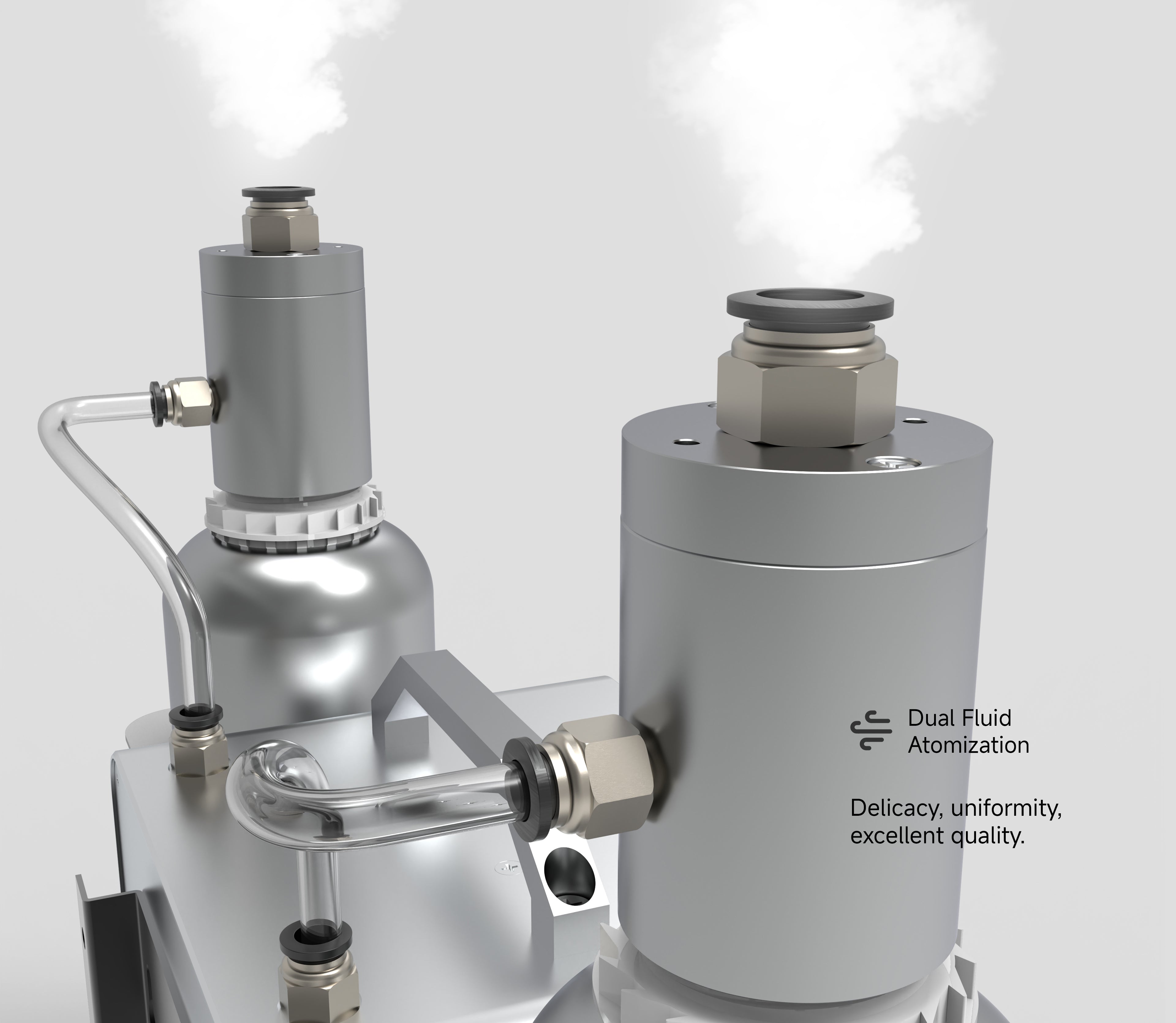 Commercial Large Space for HVAC Smart Aroma Diffuser Scenting Dual Bottle System Bluetooth