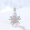 REAL SOLID SILVER 925 Classic Sterling Silver Necklace & Pendant Flower-089