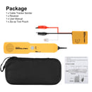 Network RJ11 Line Finder Cable Tracker Tester Sender Wire Tracer+Tool Bag Pouch