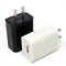 2A / 1A USB Wall Charger Plug AC Power Adapter (White / Black)