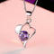 REAL SOLID SILVER 925 Classic Sterling Silver Necklace & Pendant Heart-068
