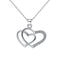 REAL SOLID SILVER 925 Classic Sterling Silver Necklace & Pendant Heart-054