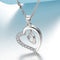 REAL SOLID SILVER 925 Classic Sterling Silver Necklace & Pendant Heart-057