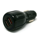 Fast Charge ( 2 USB Ports )  Car Charger (16W / 5,9,12V / 3.1A)