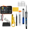 SET Electric Soldering 60W Welding Iron Gun temp Controlled,Tool Kit