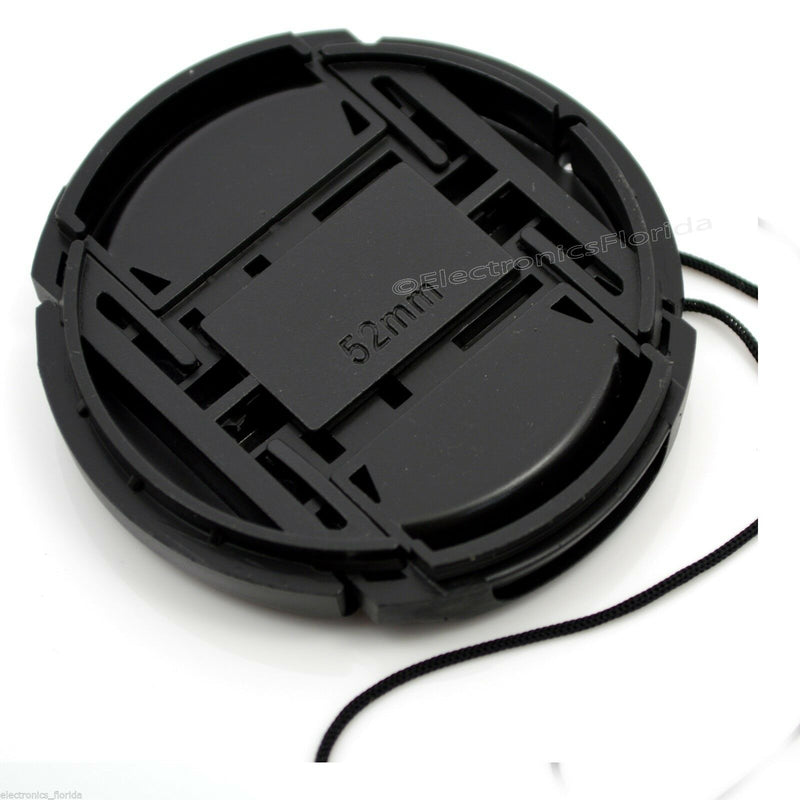 Lens Cap for CANON PowerShot SX50 SX40 HS SX30 SX20 IS Front Pinch Center 52mm