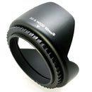 DC-S 62mm II 62 mm Screw Mount Flower Petal Camera lens hood for 62mm - e134