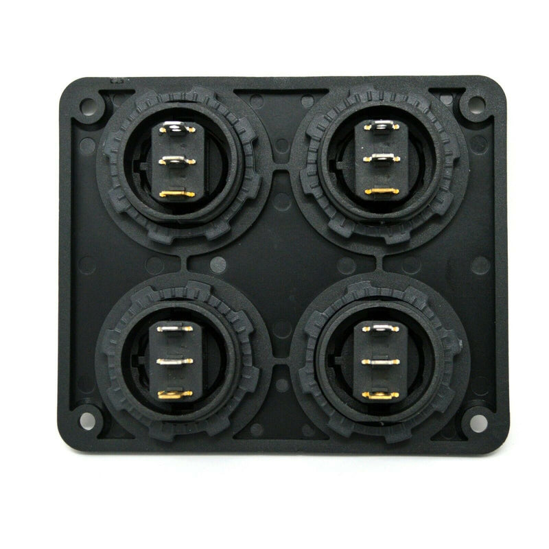 4 switch panel, Car Marine Boat 4 Gang Waterproof Circuit Rocker Switch Panel Breaker