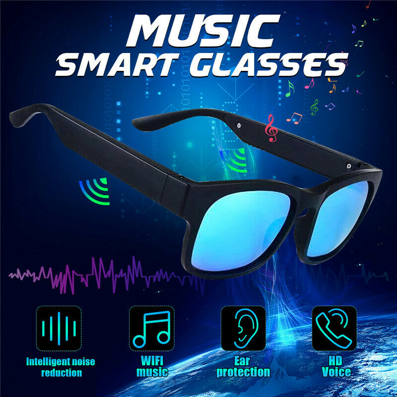 Smart Polarized Sunglasses bluetooth Stereo  earphone Speaker, Handsfree headphone