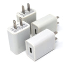 2A / 1A USB Wall Charger Plug AC Power Adapter (White / Black)