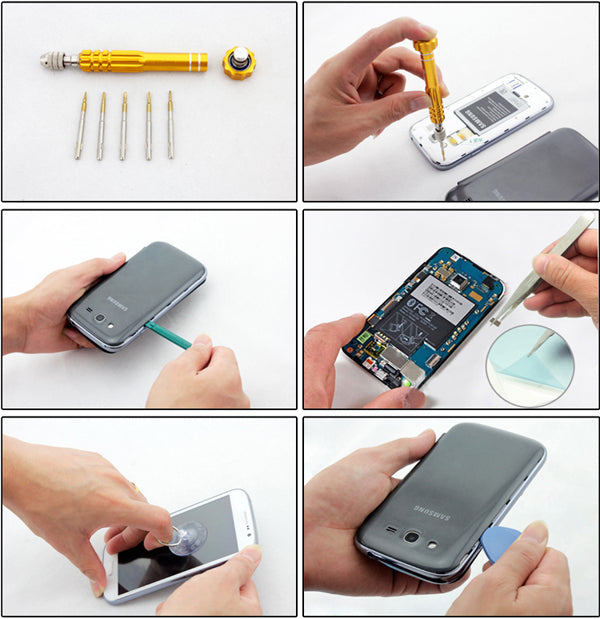10pcs Universal Repair Tool Kit Mobile Phone Camera Repairing small Tools