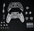 Xbox One S Controller Custom Clear Shell with Buttons Kit Parts Housing Mod