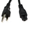 PC 3-Prong Mickey Mouse AC Power Cord for Laptop PC Printers