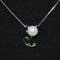 REAL SOLID SILVER 925 Classic Sterling Silver Necklace & Pendant Cat-002