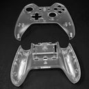 Xbox One Controller 3.5mm aux Custom Clear Shell & Buttons Kit Parts Housing Mod