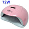 72w Professional LED UV Nail Dryer Gel Polish Lamp Curing Manicure