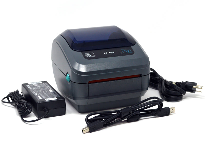 Zebra ZP455 Direct Thermal Shipping Label Printer Barcode USB