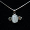 REAL SOLID SILVER 925 Classic Sterling Silver Necklace & Pendant Accent-012