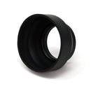 (49mm to 77mm) Three Functions Rubber Lens Hood Camera Collapsible in 3 Steps Shade/Shield