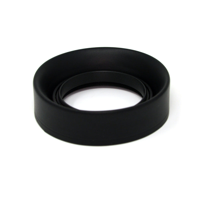 (49mm to 77mm) Three Functions Rubber Lens Hood Camera Collapsible in 3 Steps Shade/Shield