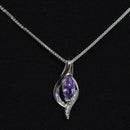 REAL SOLID SILVER 925 Classic Sterling Silver Necklace & Pendant Accent-045