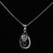 REAL SOLID SILVER 925 Classic Sterling Silver Necklace & Pendant Teardrop-043