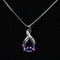 REAL SOLID SILVER 925 Classic Sterling Silver Necklace & Pendant Teardrop-035