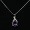 REAL SOLID SILVER 925 Classic Sterling Silver Necklace & Pendant Teardrop-035