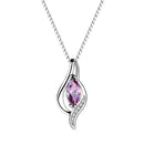 REAL SOLID SILVER 925 Classic Sterling Silver Necklace & Pendant Accent-045