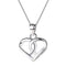 REAL SOLID SILVER 925 Classic Sterling Silver Necklace & Pendant  Heart-063