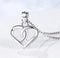 REAL SOLID SILVER 925 Classic Sterling Silver Necklace & Pendant  Heart-063