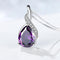 REAL SOLID SILVER 925 Classic Sterling Silver Necklace & Pendant Teardrop-035