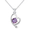 REAL SOLID SILVER 925 Classic Sterling Silver Necklace & Pendant Heart-072