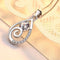 REAL SOLID SILVER 925 Classic Sterling Silver Necklace & Pendant Teardrop-043