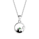 REAL SOLID SILVER 925 Classic Sterling Silver Necklace & Pendant Accent-023
