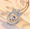 REAL SOLID SILVER 925 Classic Sterling Silver Necklace & Pendant Crown-030