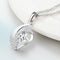 REAL SOLID SILVER 925 Classic Sterling Silver Necklace & Pendant Accent -047