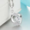 REAL SOLID SILVER 925 Classic Sterling Silver Necklace & Pendant Accent -047