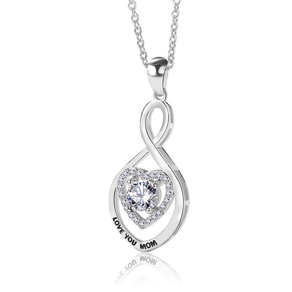 REAL SOLID SILVER 925 Classic Sterling Silver Necklace & Pendant Heart-073
