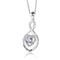 REAL SOLID SILVER 925 Classic Sterling Silver Necklace & Pendant Heart-073